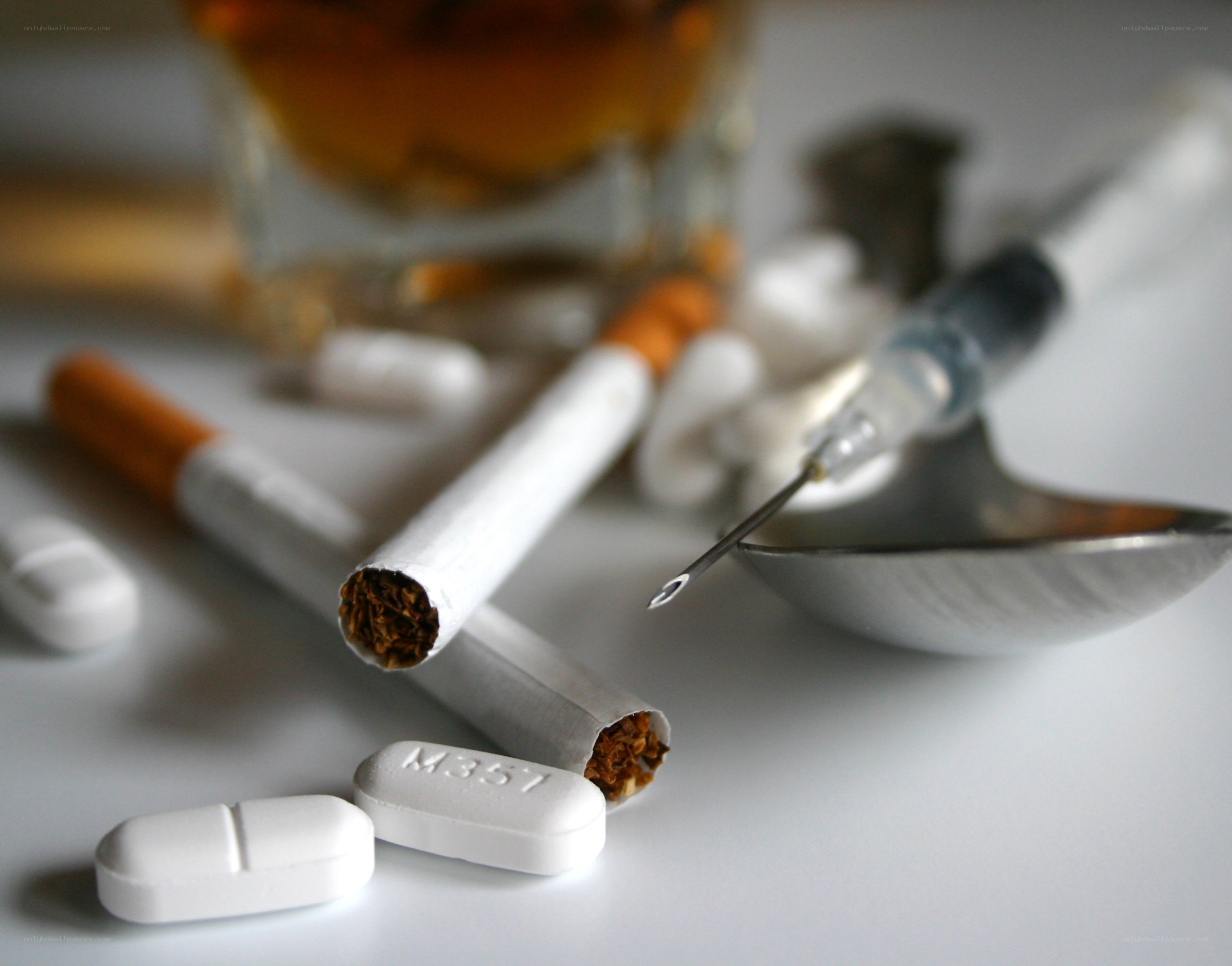 drugs and addiction items