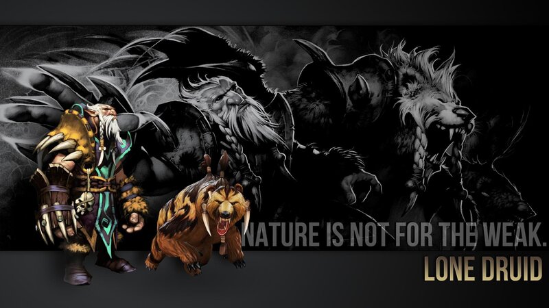 Druid and Shapeshifted Animals