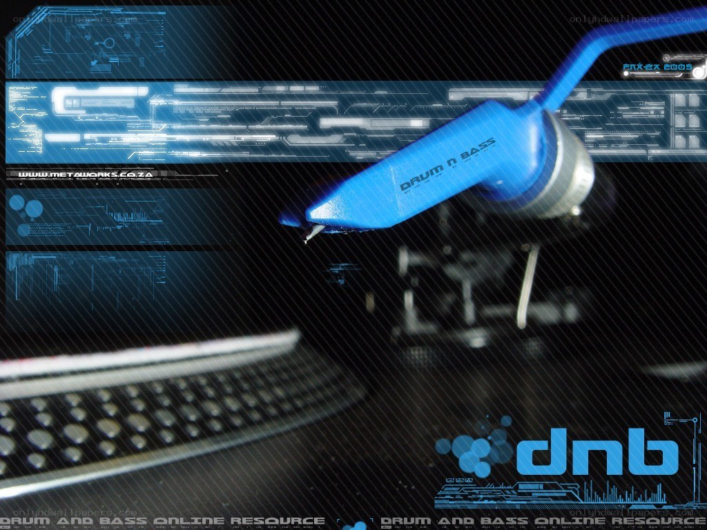 Drum and Bass digital artwork