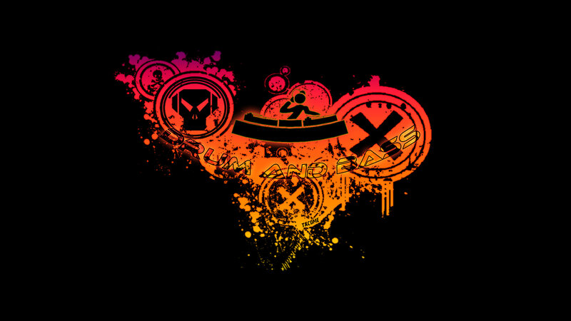 Drum and Bass music art