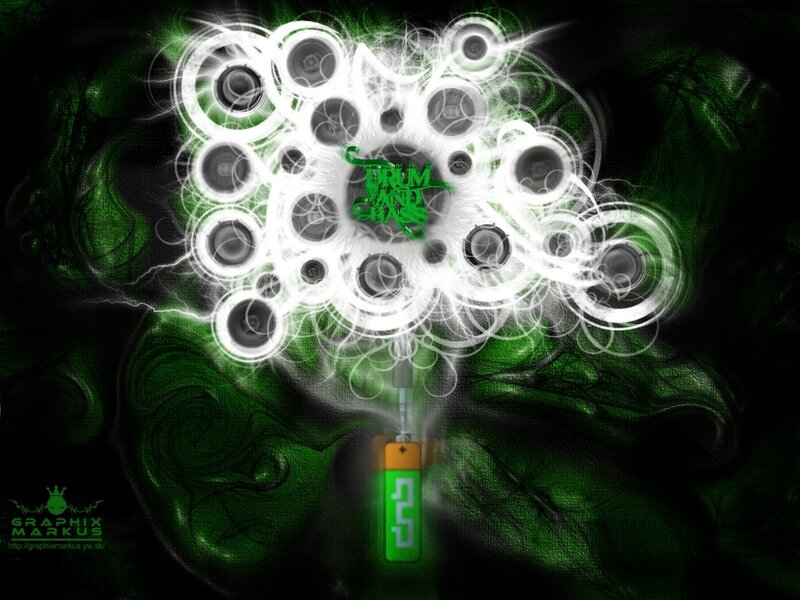 Drum and Bass music art