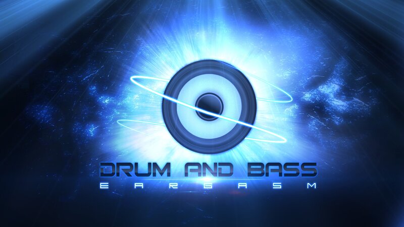 Drum and Bass music logo