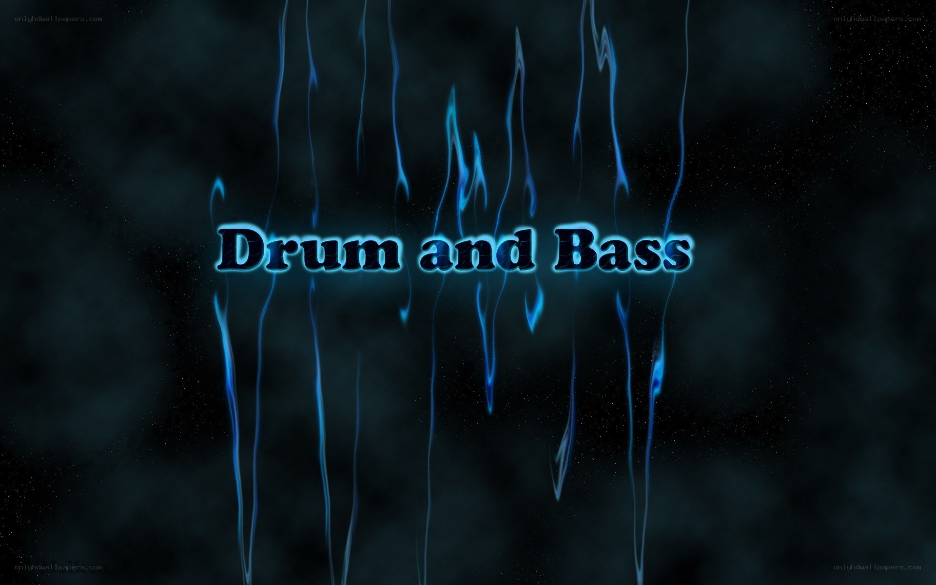 Drum and Bass text art