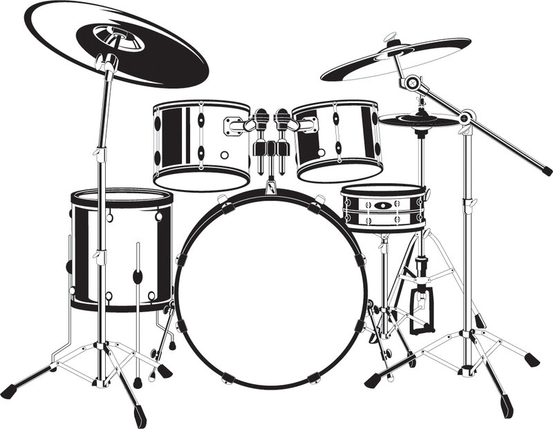 drum set illustration