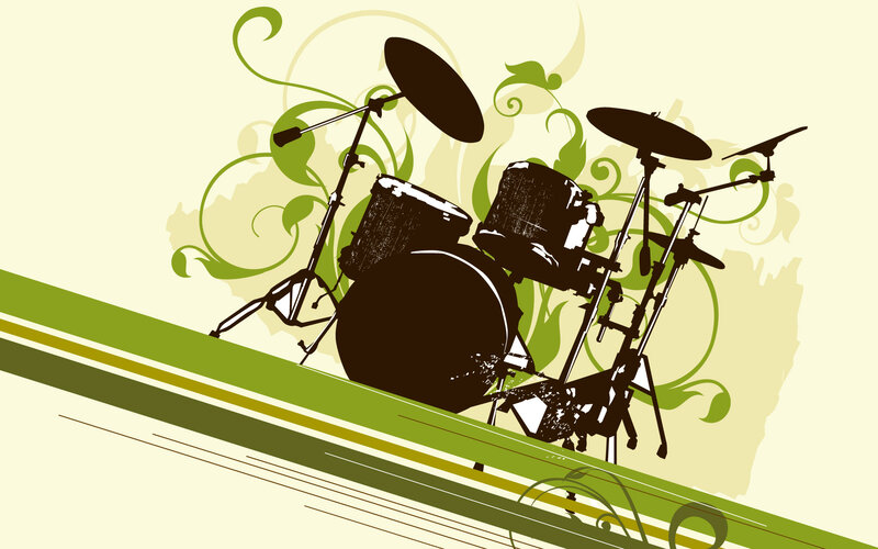 Drum Set Silhouette