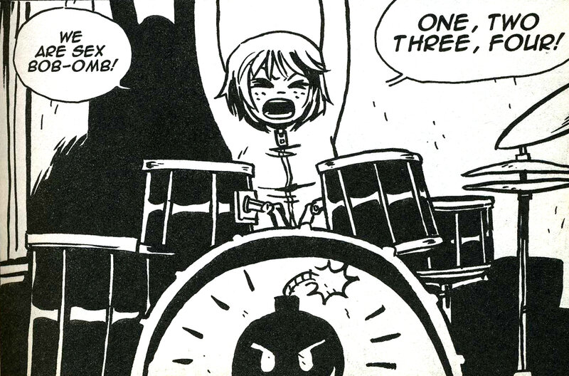Drummer at a Drum Set