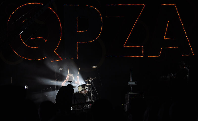 Drummer on Stage