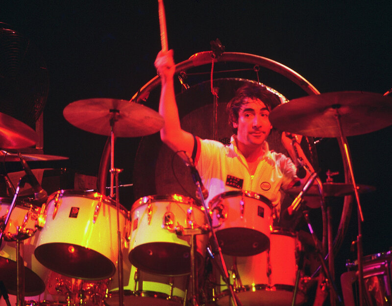 drummer performing on stage
