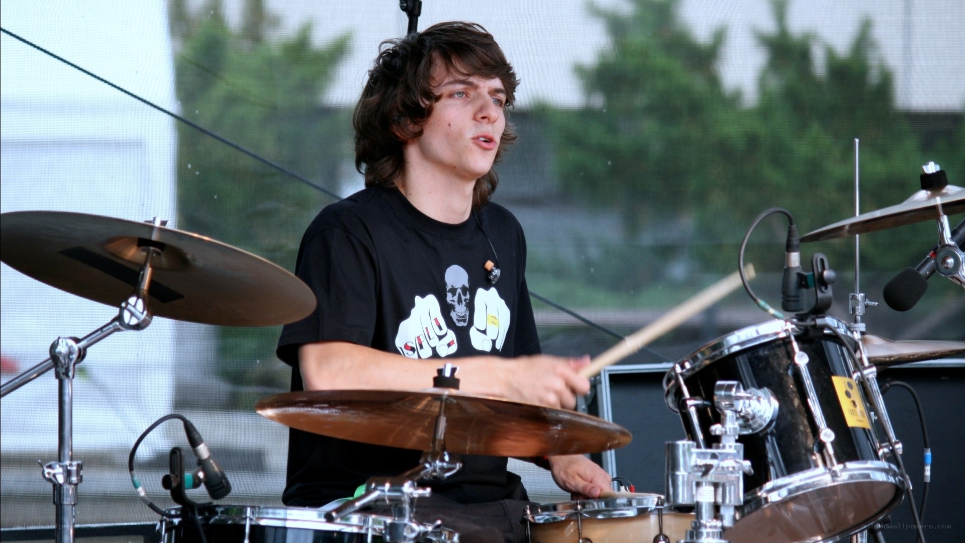 drummer performing on stage