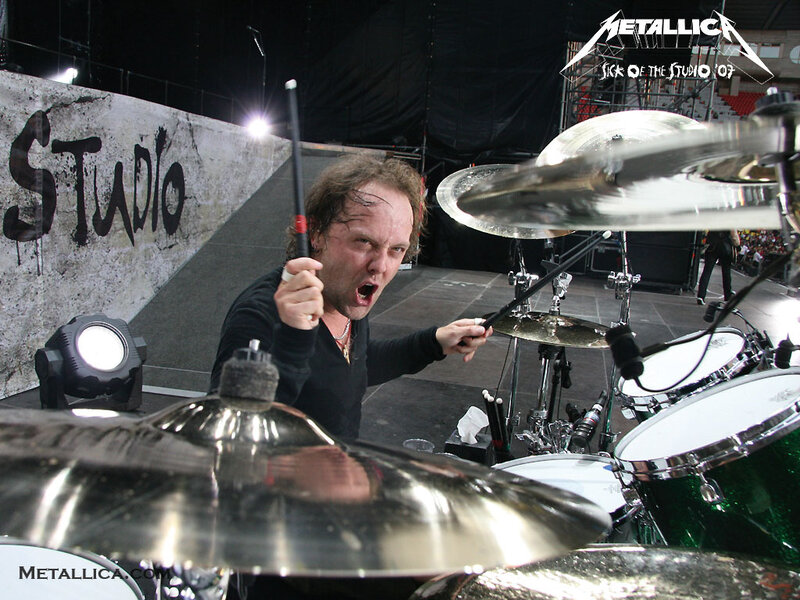 Drummer Playing Cymbals