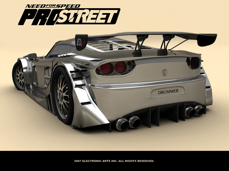 Drummer race car from Need for Speed ProStreet