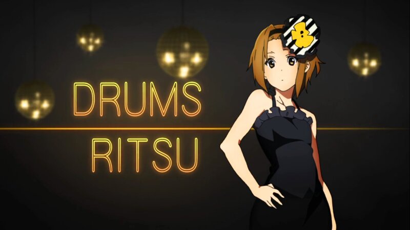 Drums Ritsu character art