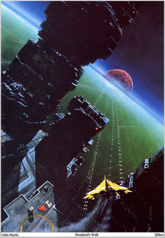 Drunks Walk in space
