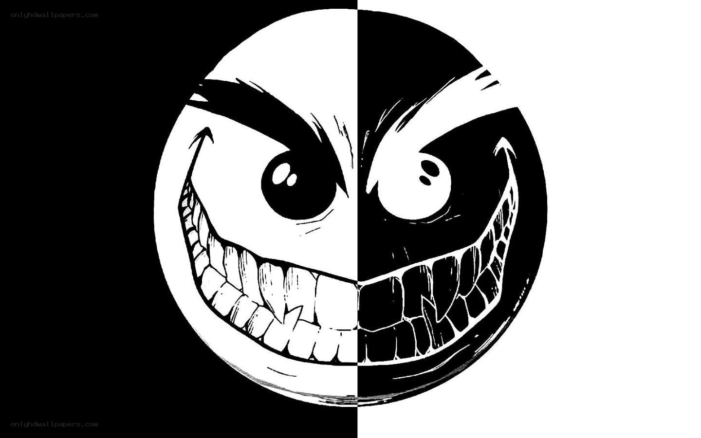 dual-faced cartoon character