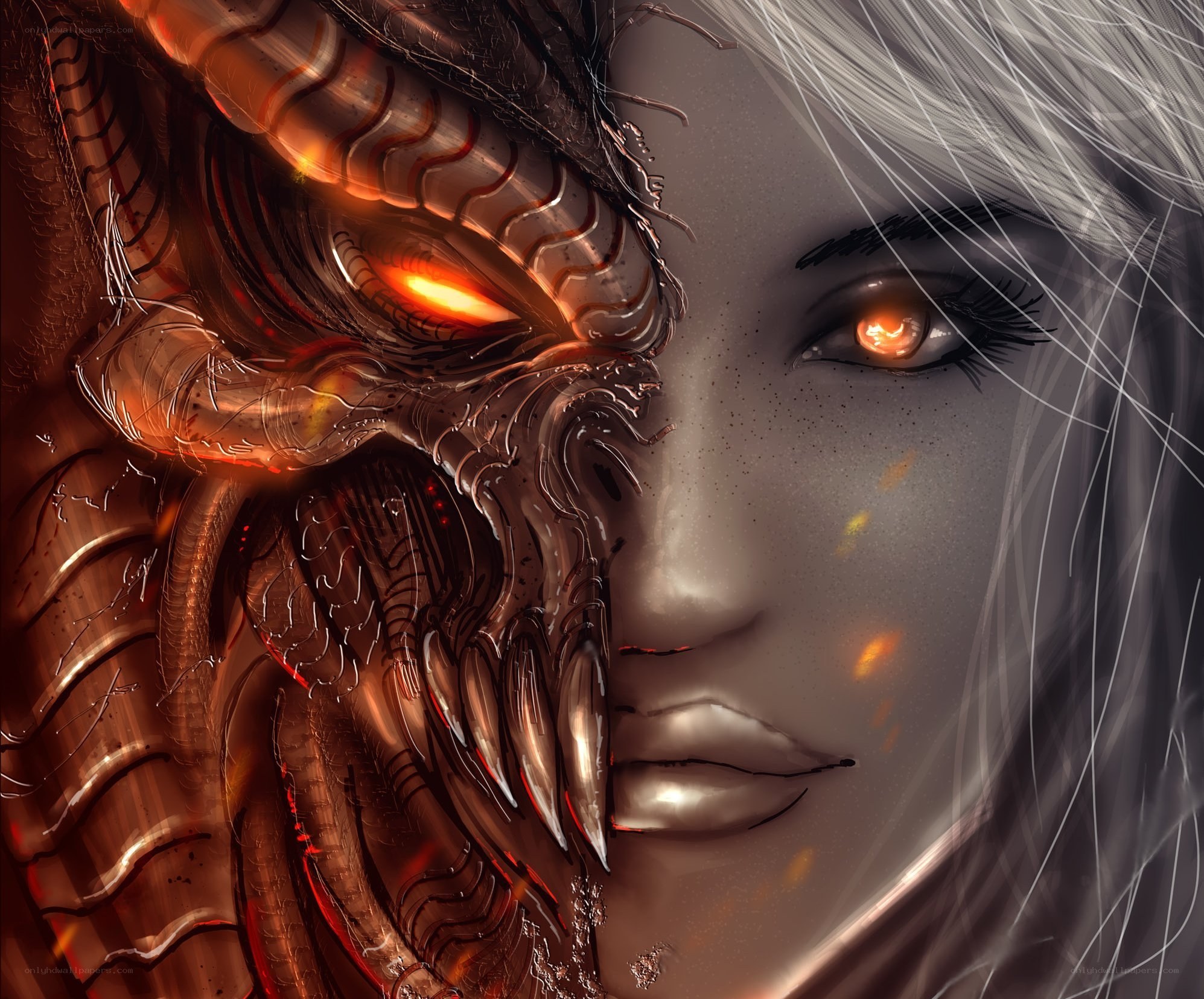 dual nature portrait
