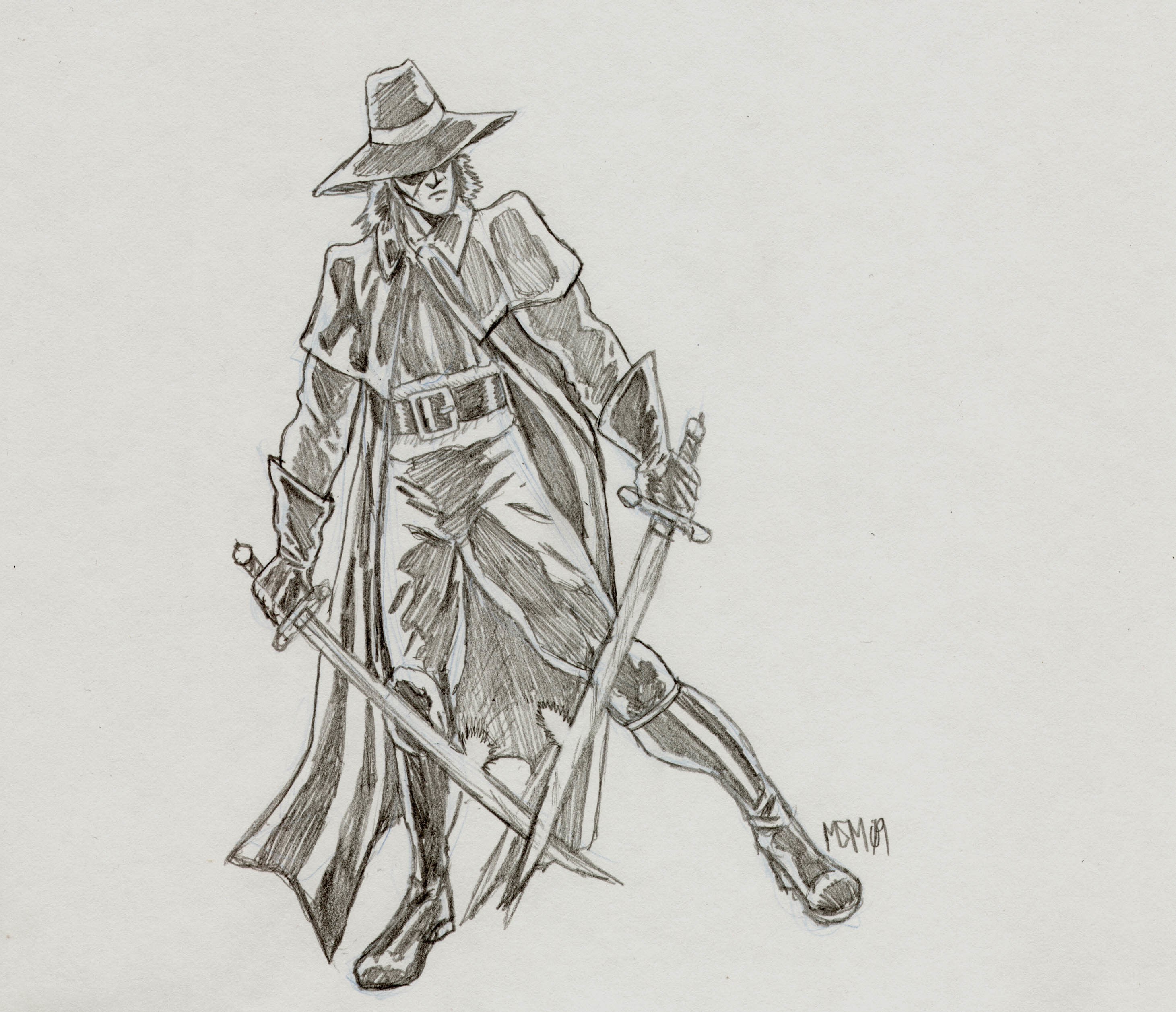 dual-sworded adventurer