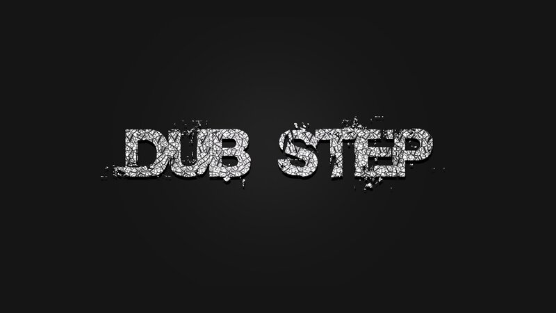 dub step text animation