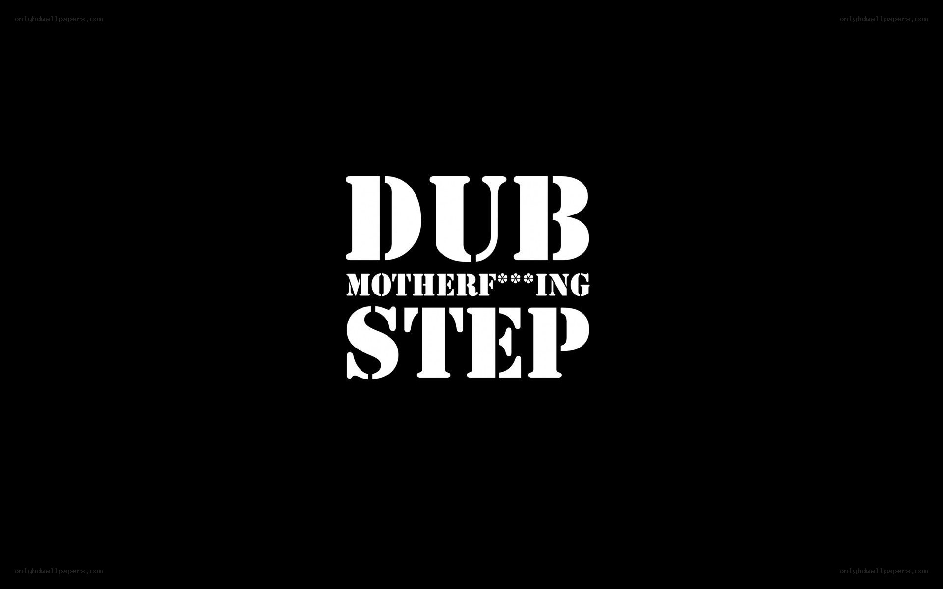 Dub Step text graphic