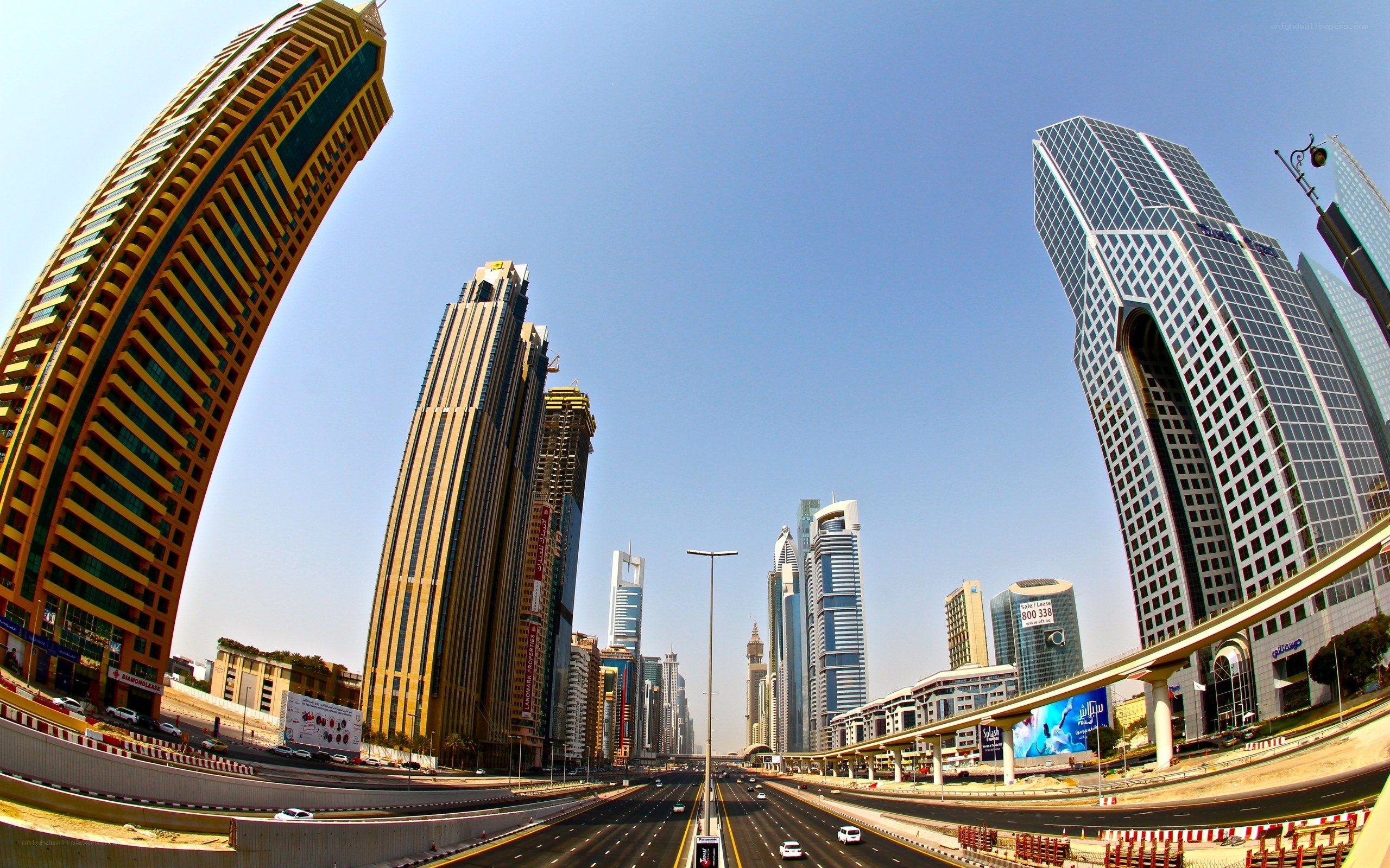 Dubai city skyline