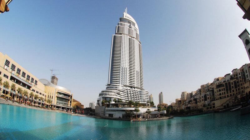 Dubai Fountain and Burj Al Arab