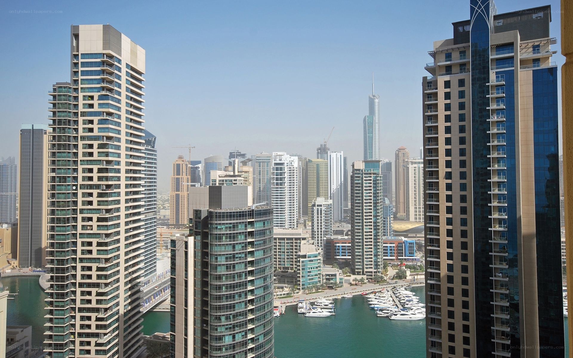 Dubai marina skyline