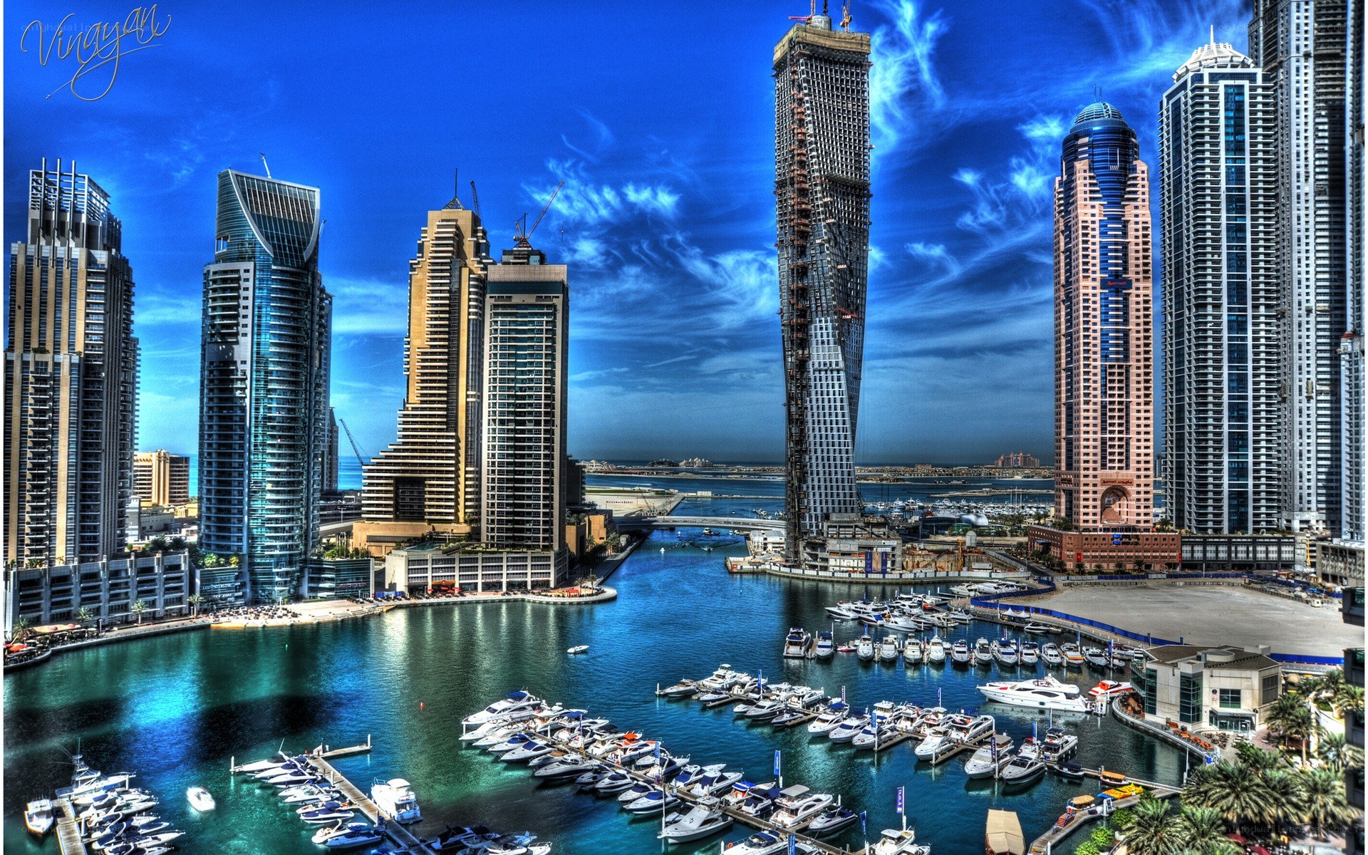 Dubai Marina skyline