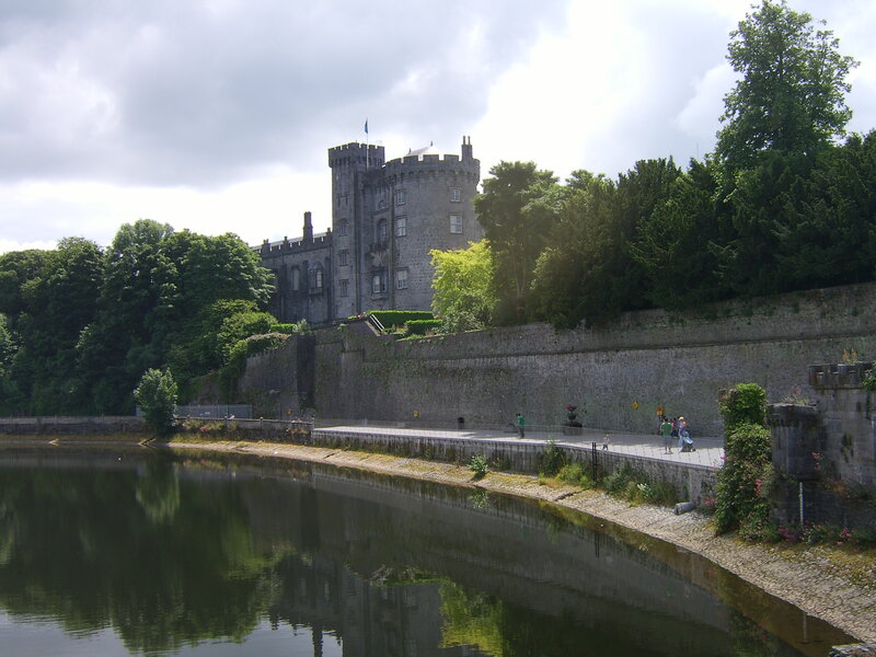 Dublin Castle with moat