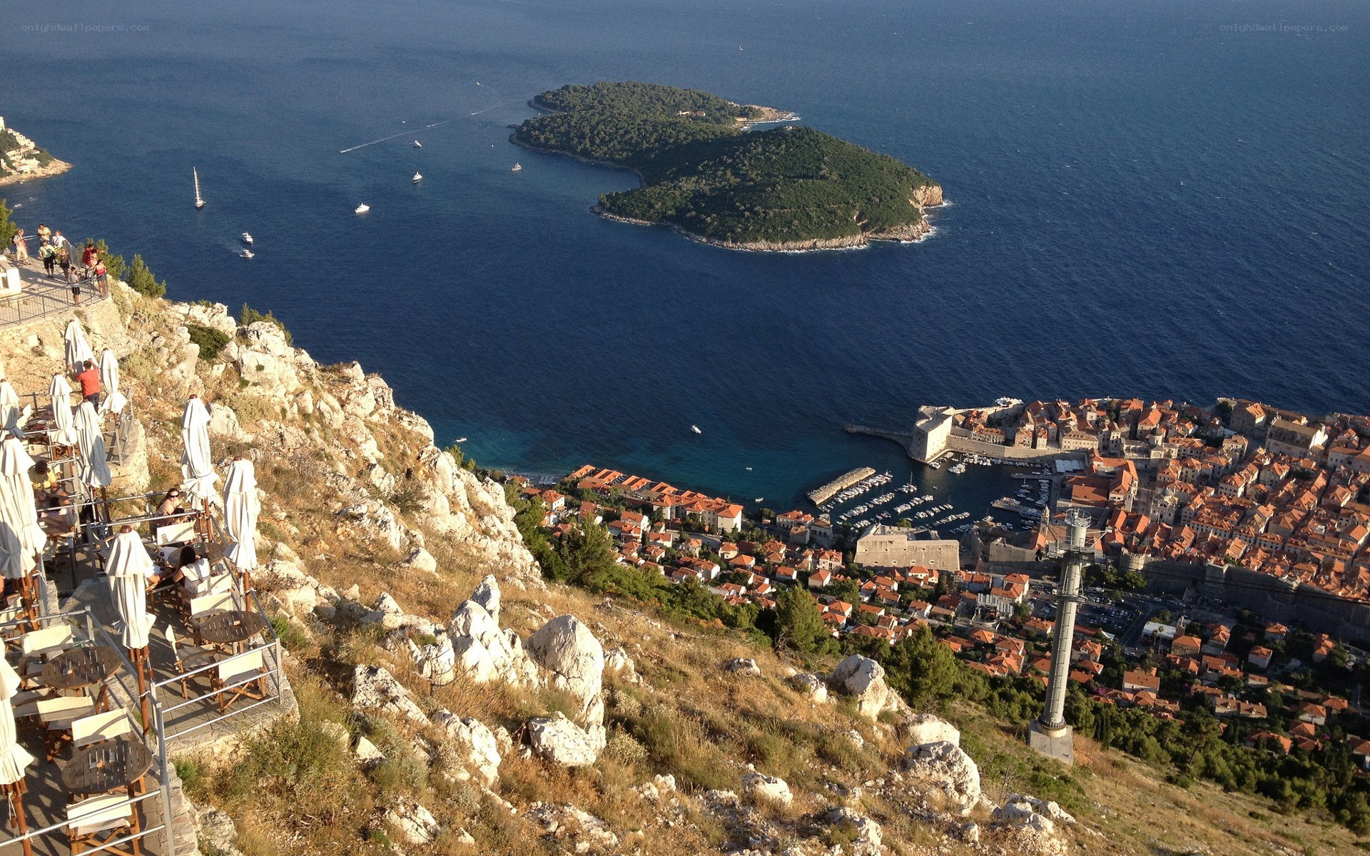 Dubrovnik from above