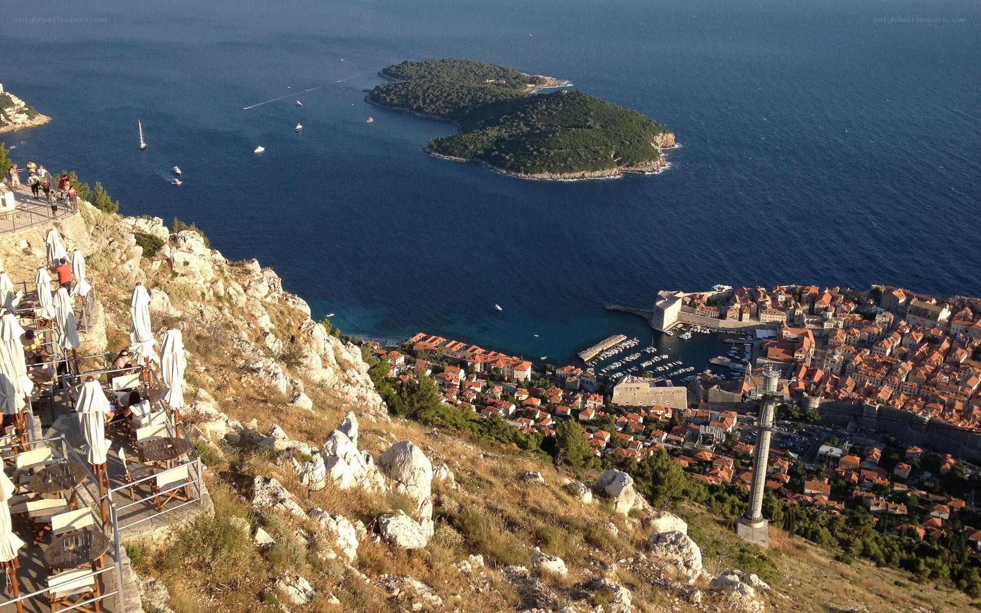 Dubrovnik from above