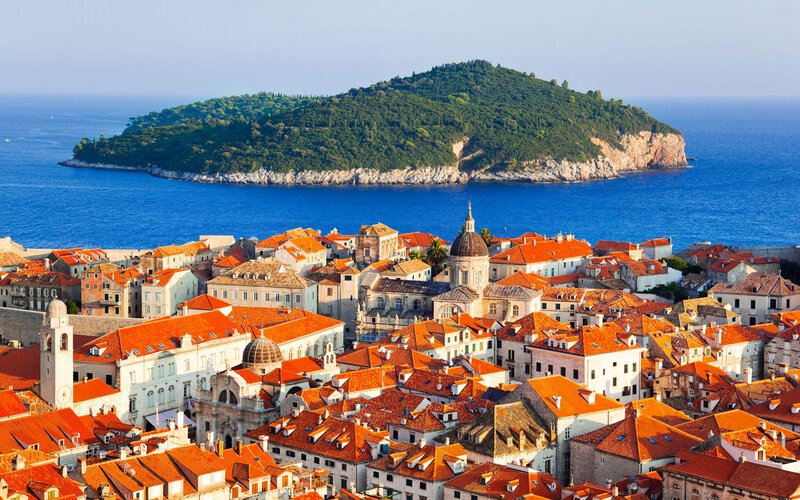 Dubrovnik Old Town — Orange