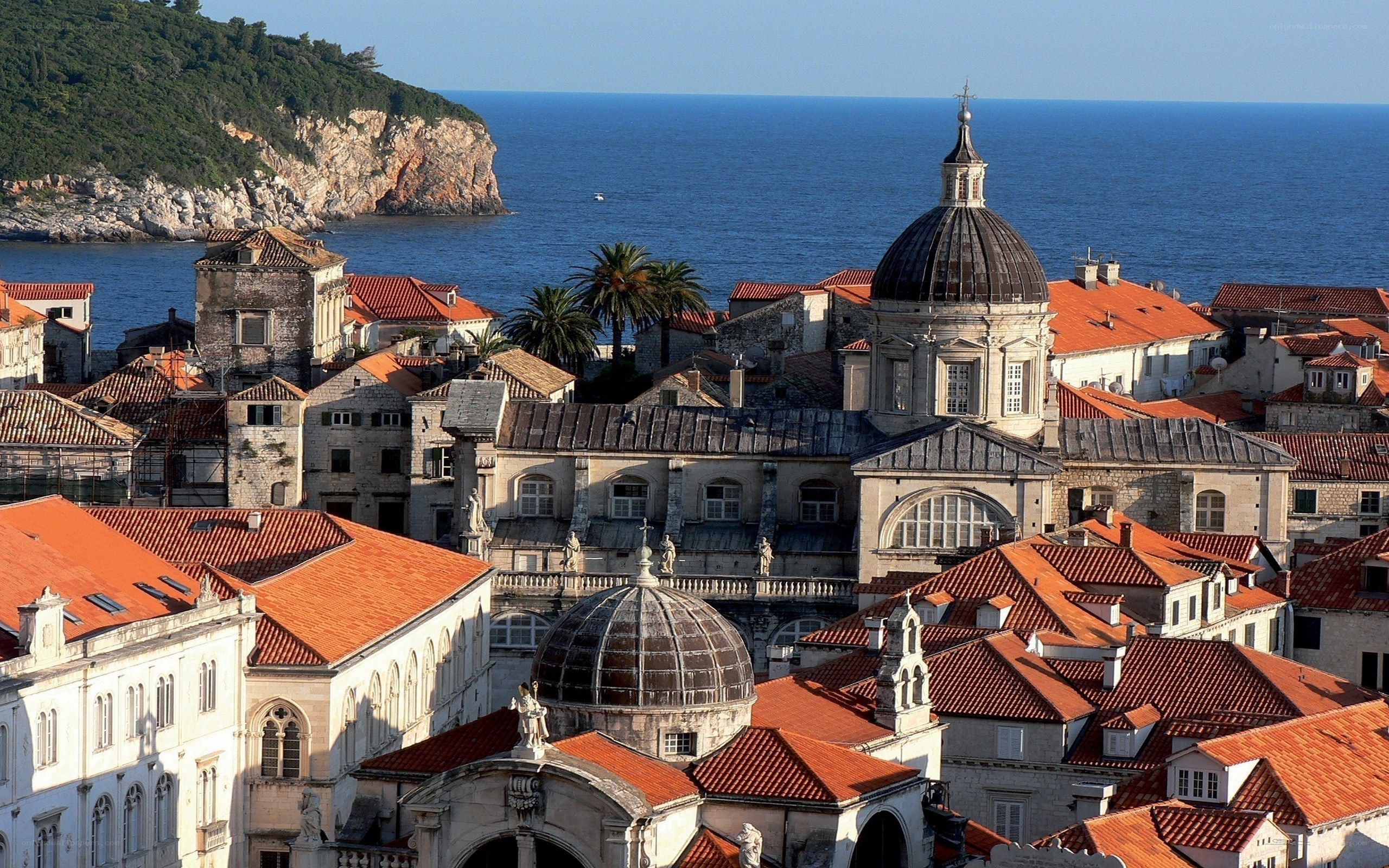 Dubrovnik old town view