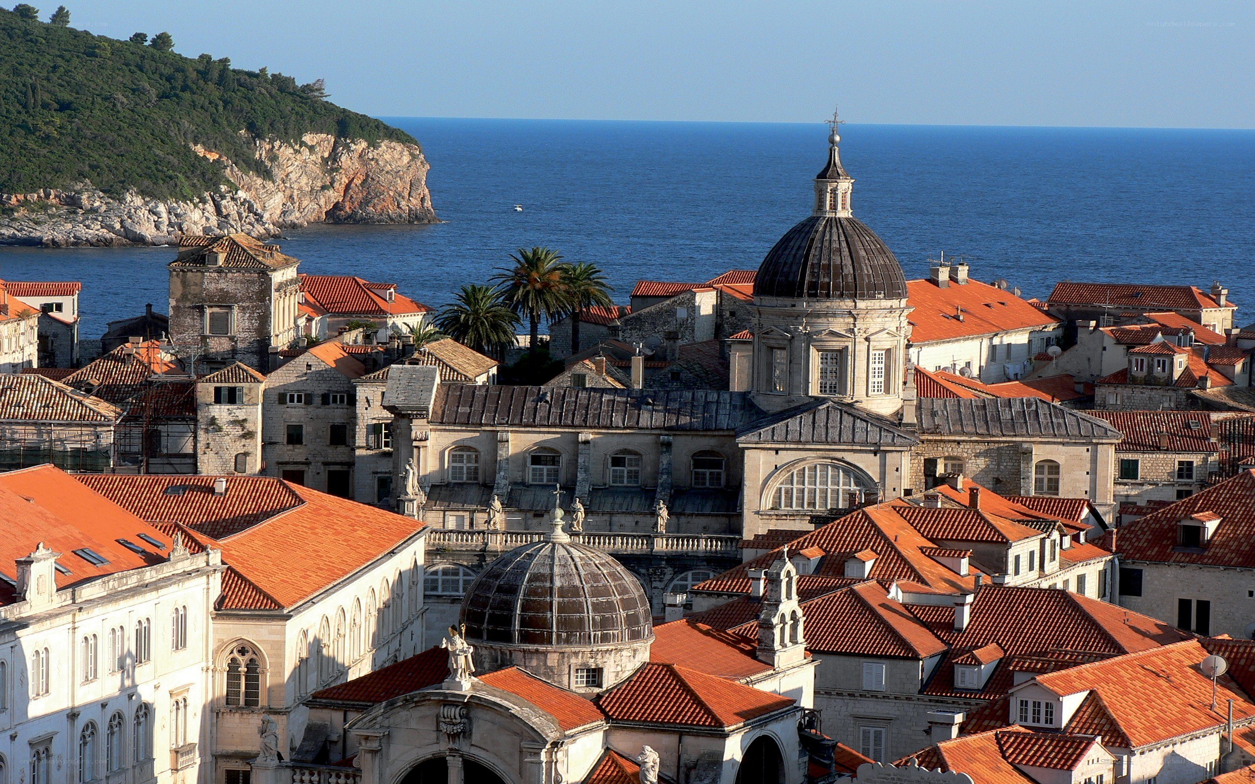 Dubrovnik old town view