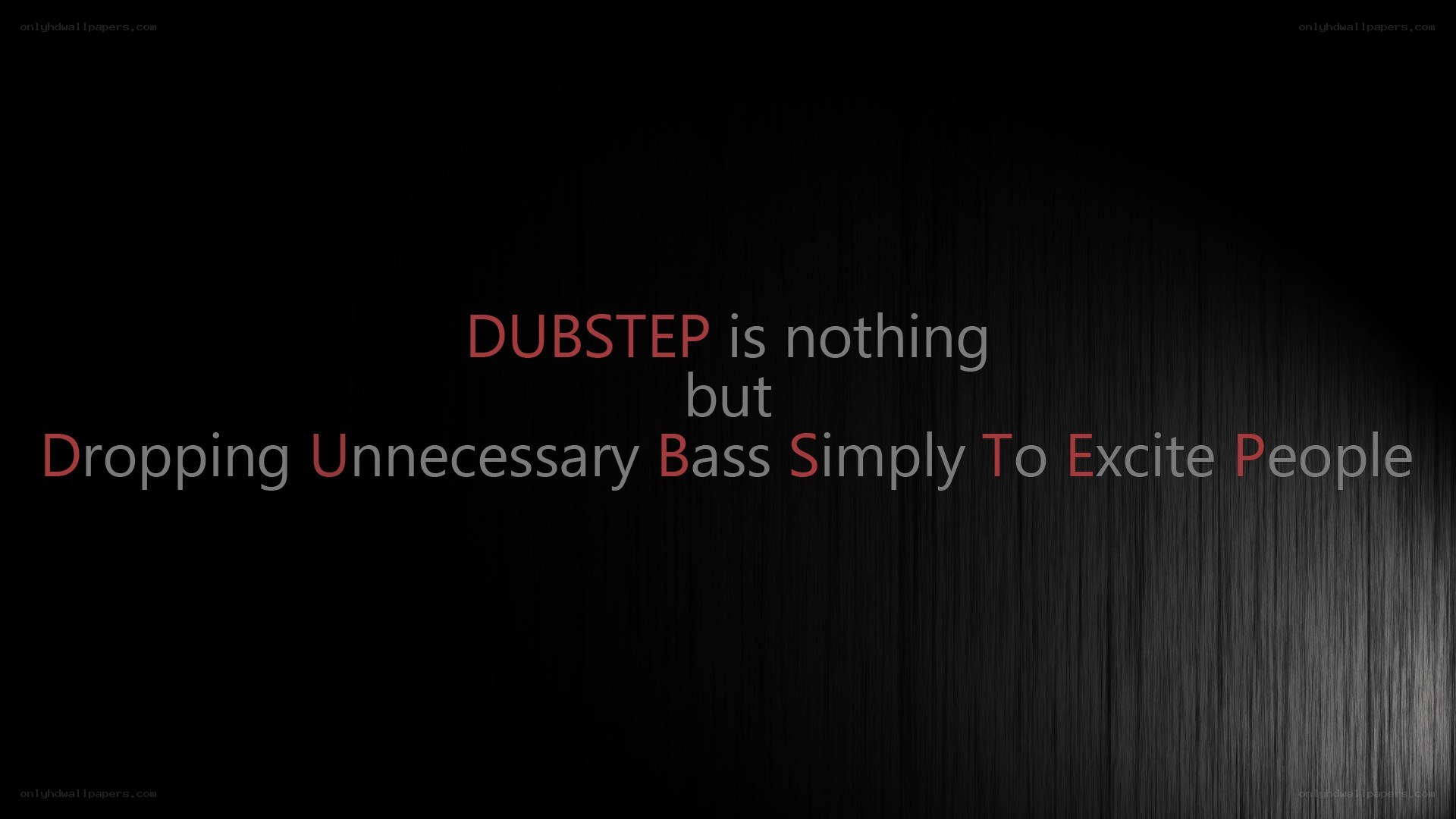 Dubstep definition quote