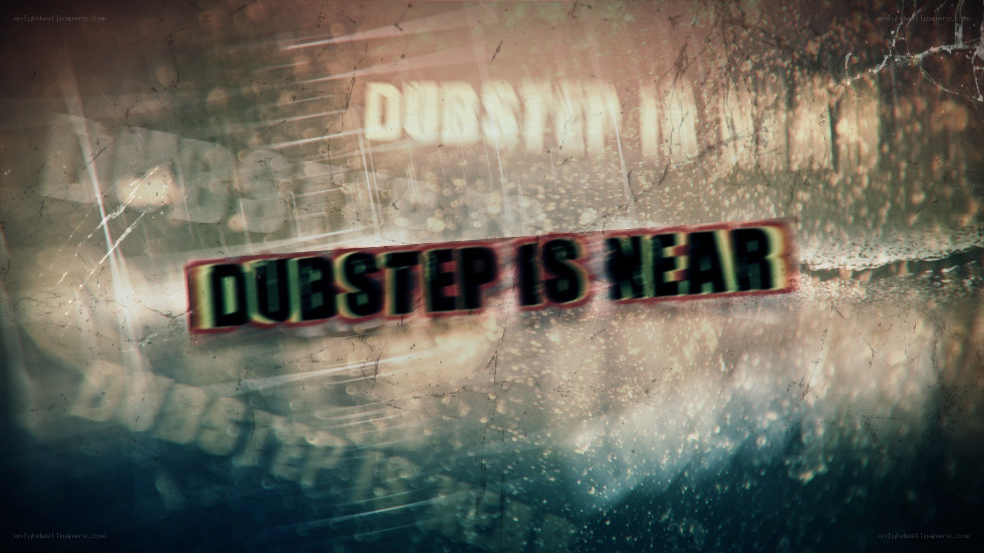 Dubstep is Near text graphic