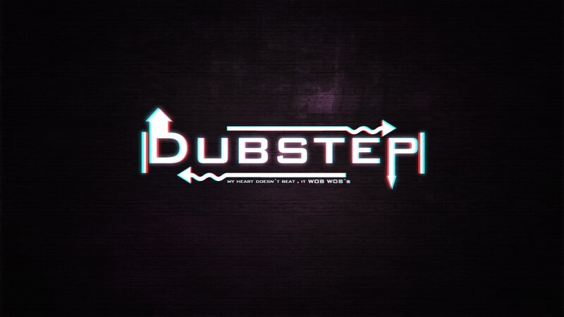 Dubstep Logo — Black