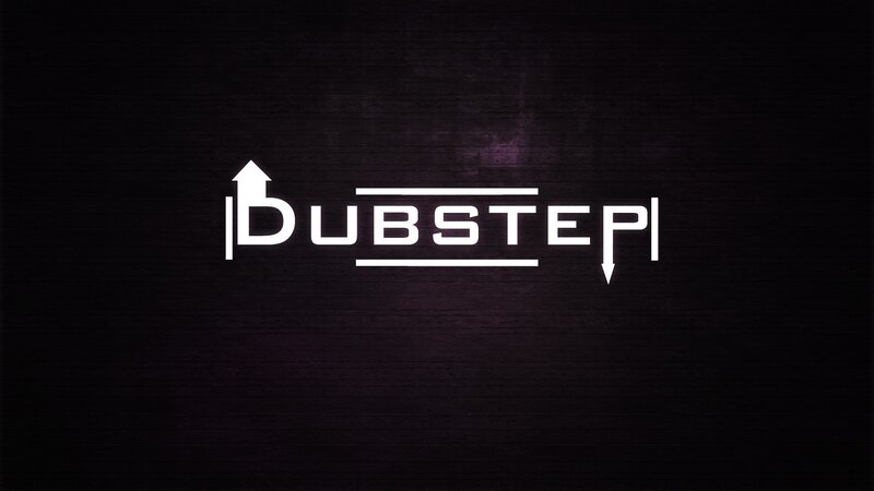 Dubstep logo on dark background