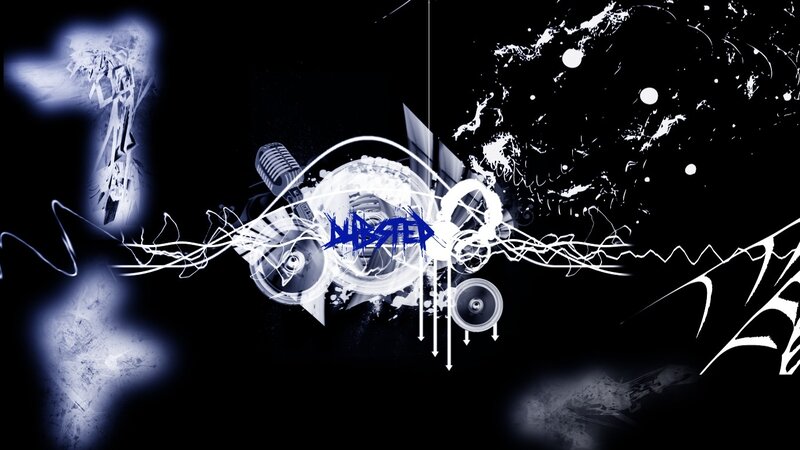 Dubstep music abstract design