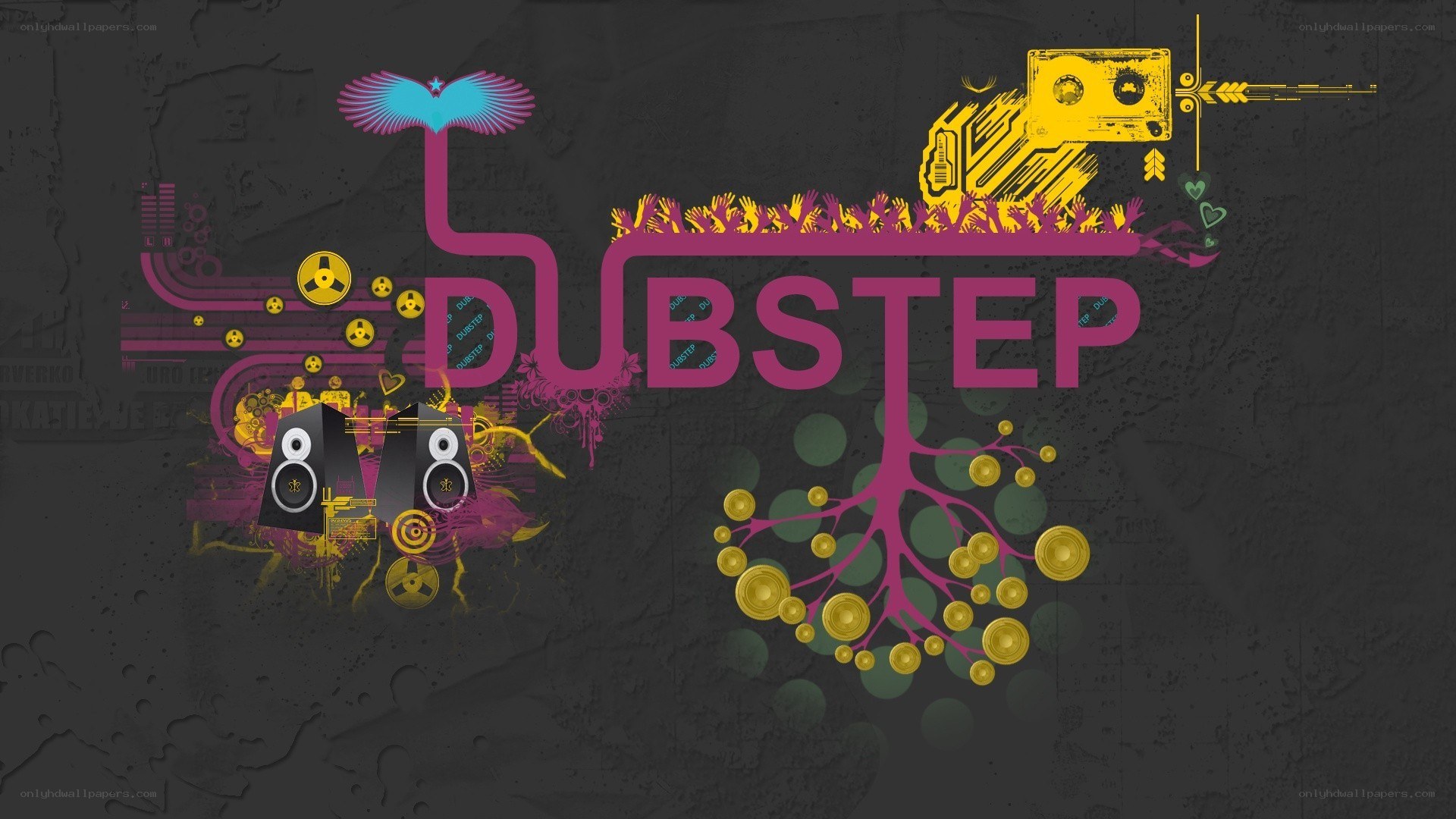 Dubstep music art design