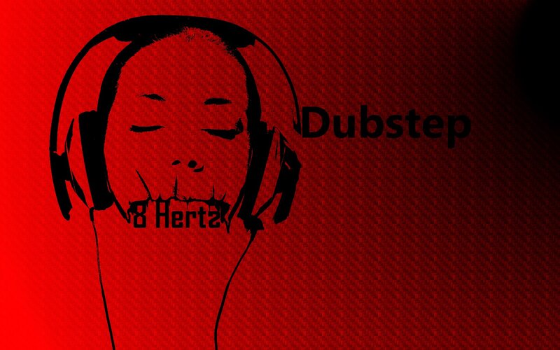 Dubstep music illustration