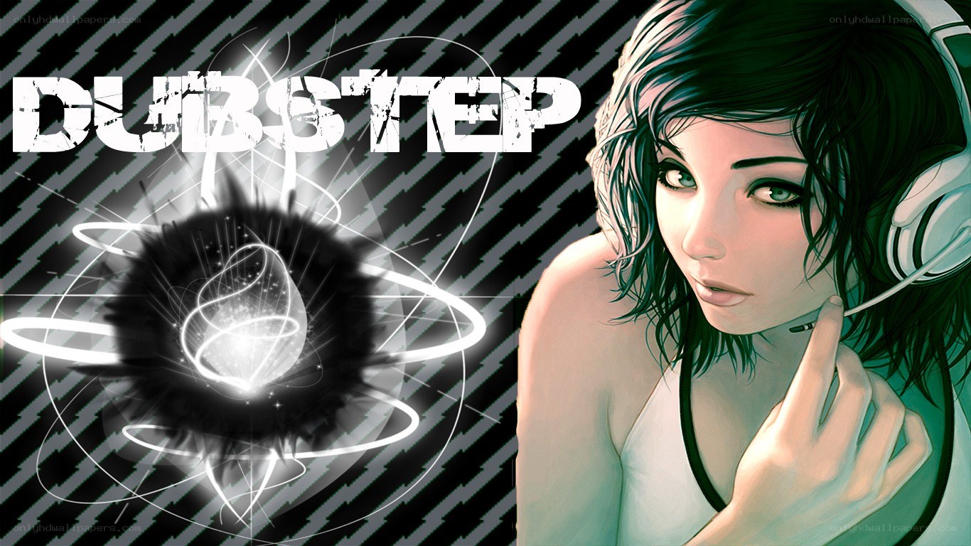 dubstep music illustration