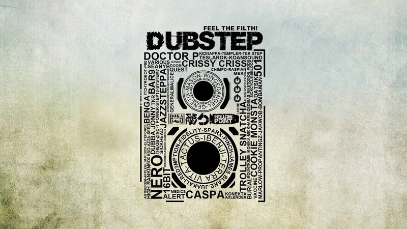 Dubstep music poster