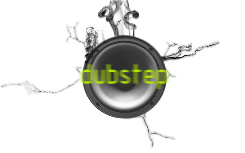 Dubstep speaker with smoke