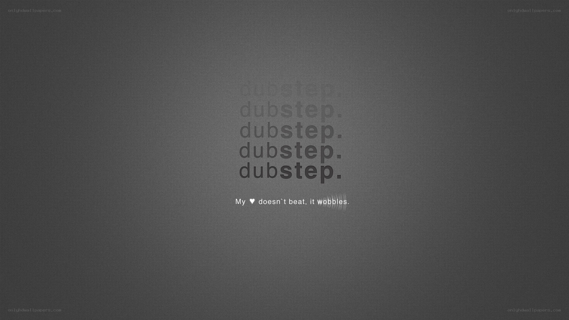 Dubstep text design