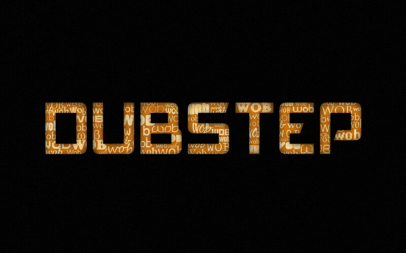 Dubstep text design