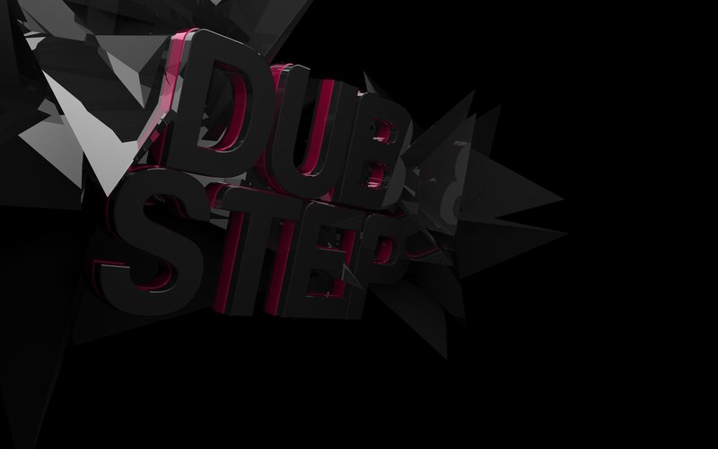 dubstep text design