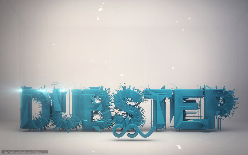 Dubstep text design