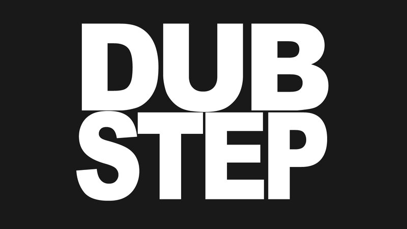 Dubstep text logo