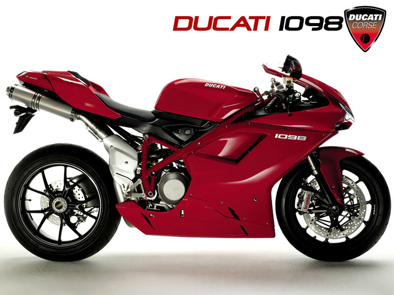 Ducati 1098 motorcycle