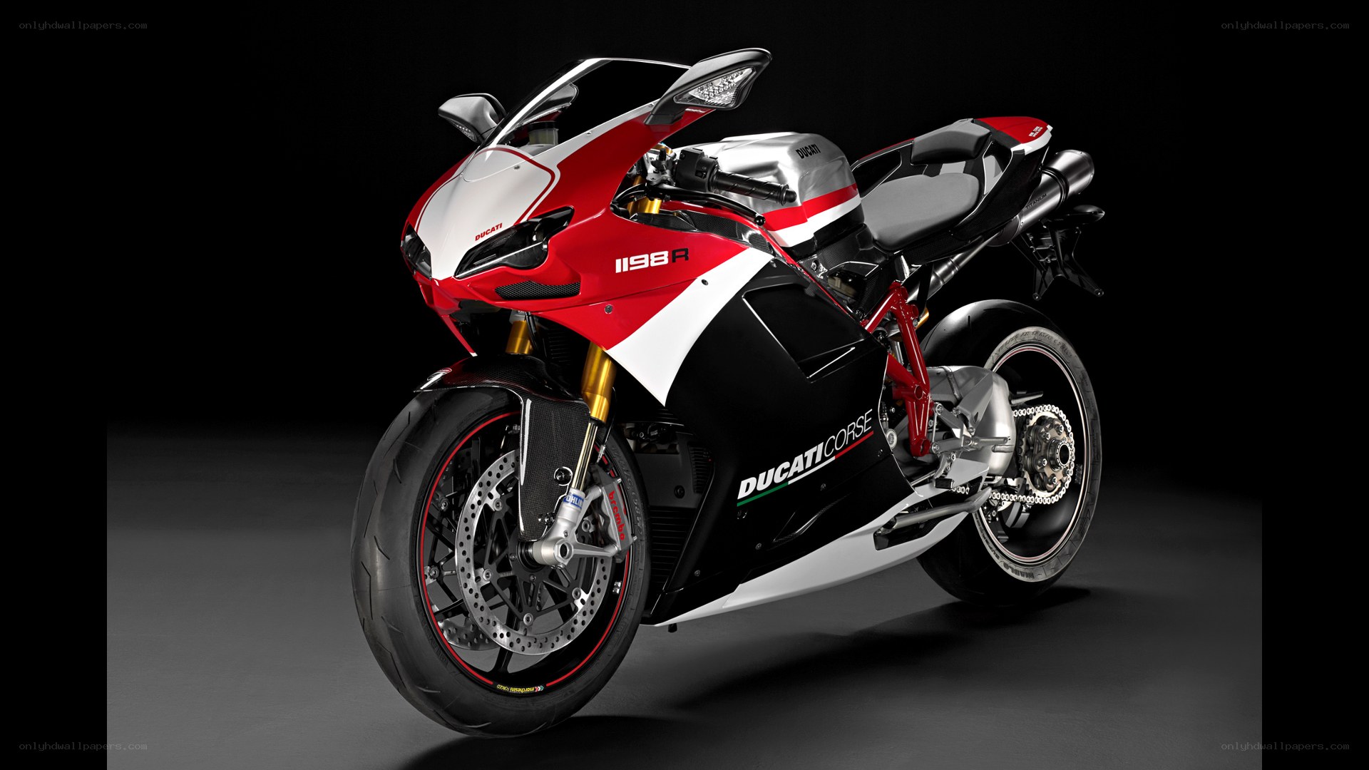 Ducati 1198R sport motorcycle
