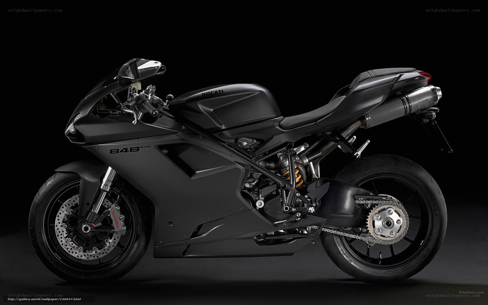Ducati 848 EVO motorcycle